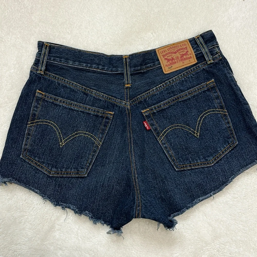 501s Levi denim dark wash size 27 - Picture 4 of 14